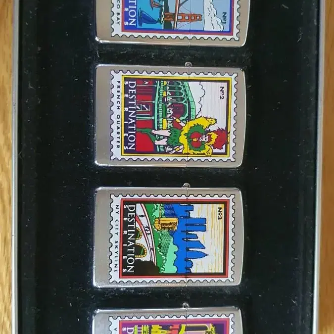 2001년산 지포라이터 zippo lighter set