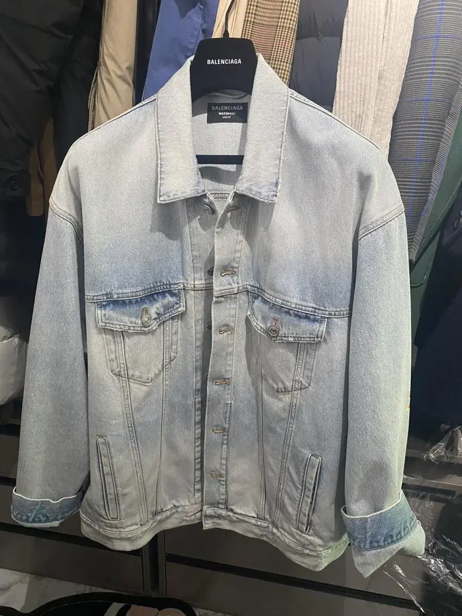 Balenciaga jean jacket