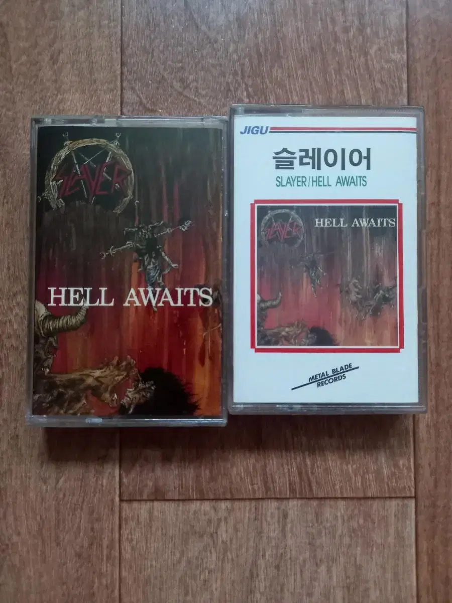 slayer 슬레이어 카세트테이프