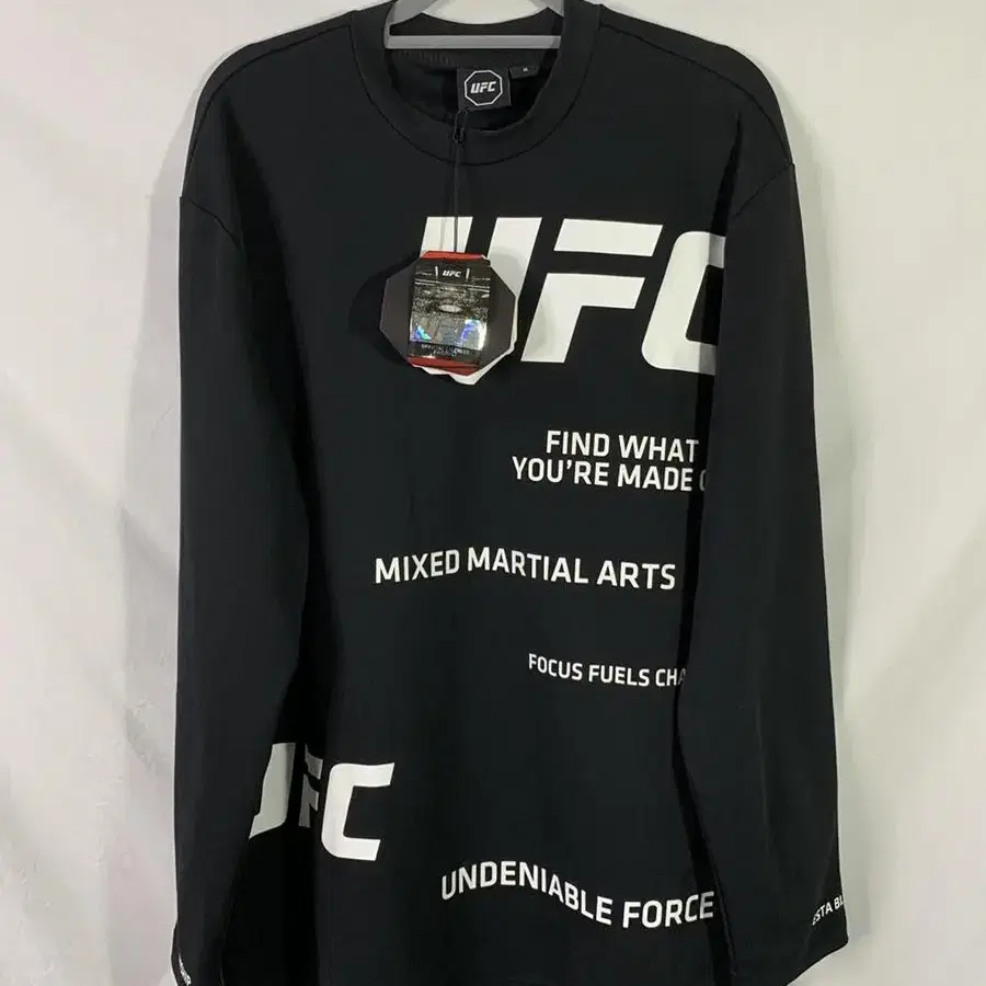 ufc 새상품 긴팔 티셔츠 공용 m