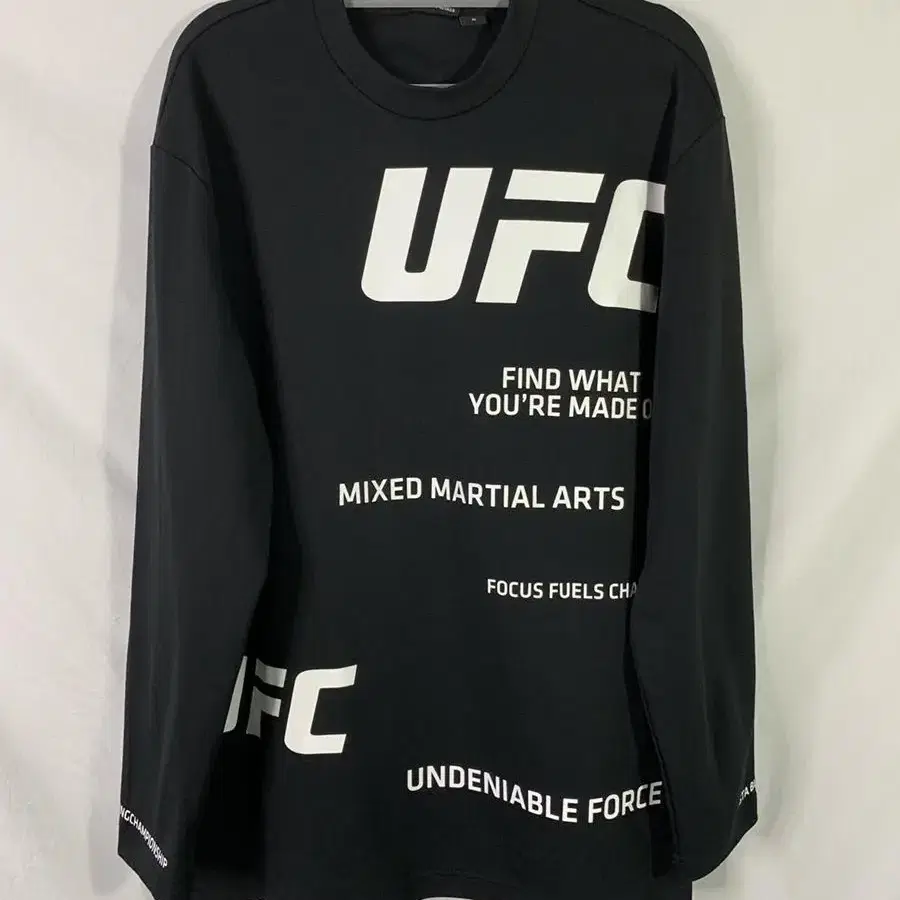 ufc 새상품 긴팔 티셔츠 공용 m