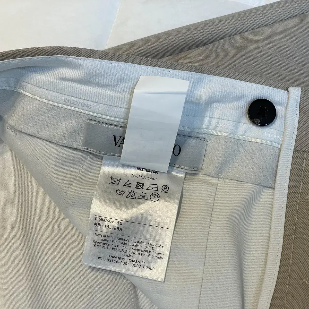 새상품 발렌티노 남성 버진울팬츠 (34): Made in Italy