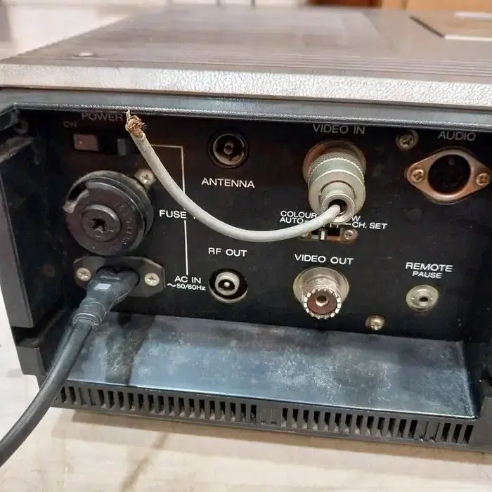 1979 JVC HR 3330TR 비디오 플레이어/고장