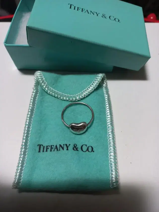 티파니앤코 Tiffany&Co 엘사 퍼레티 빈즈 반지 925스털링실버