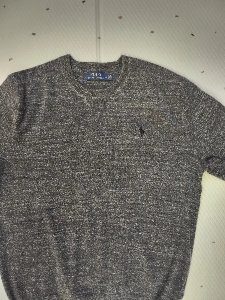 Polo charcoal gray knit 95-100