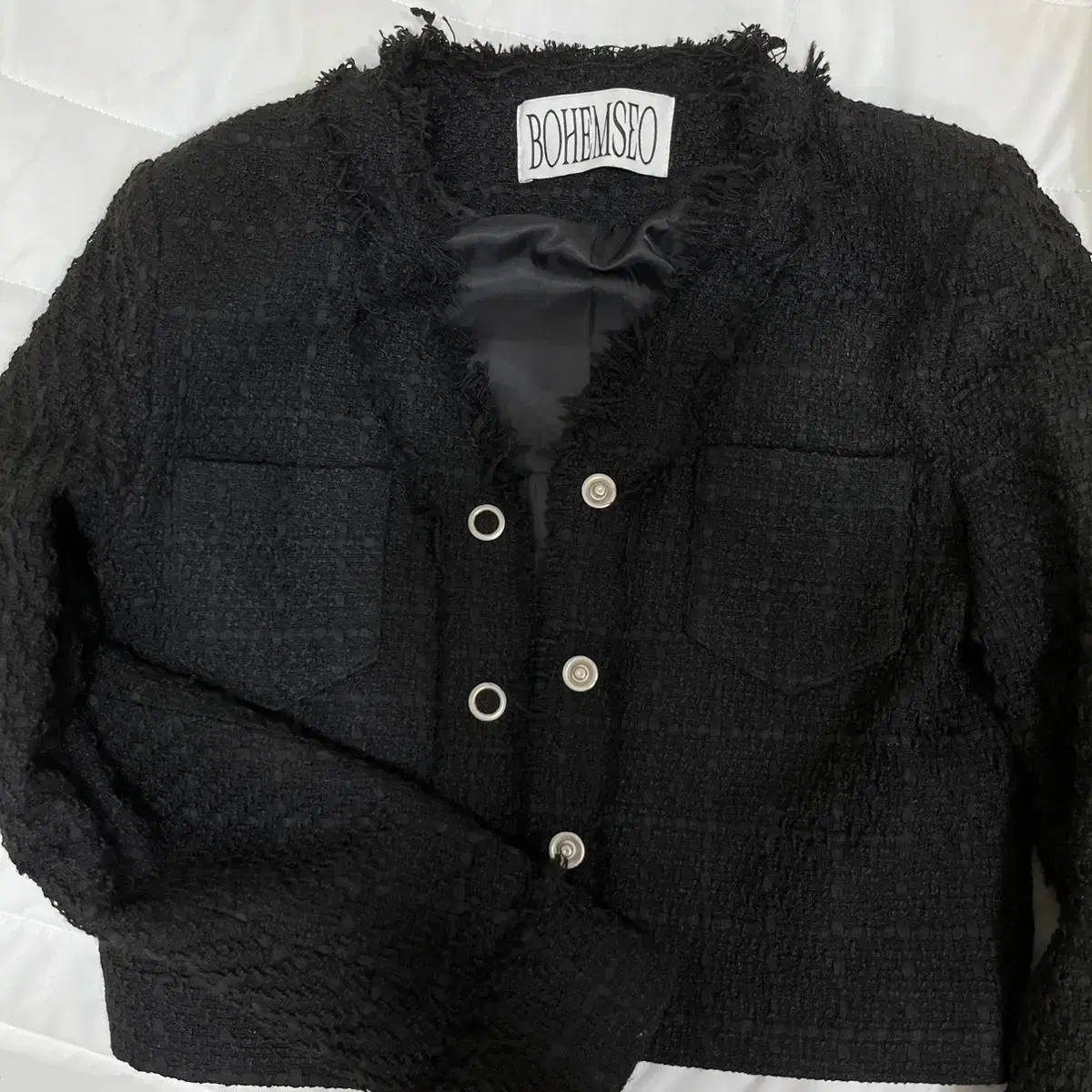 Bohemian Seoul Tweed Jacket #보헴서,#보헴서트위드,#보헤미안서울 