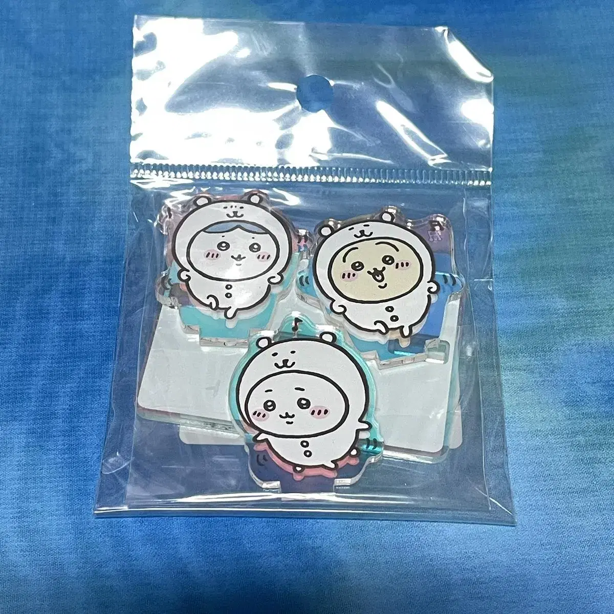 Nagano Market Chiikawa Hachiware Usagi hologram acrylic