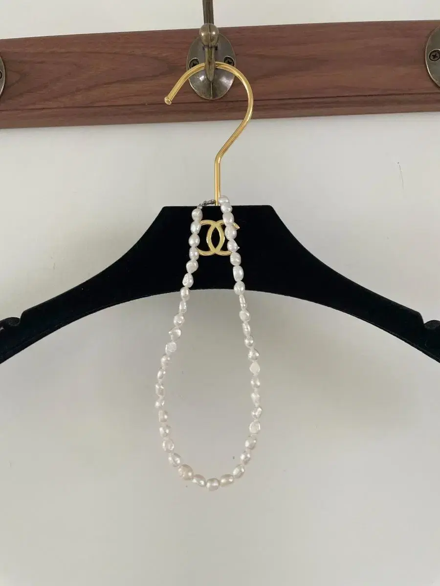 Domestic production high-quality freshwater pearl layered necklace