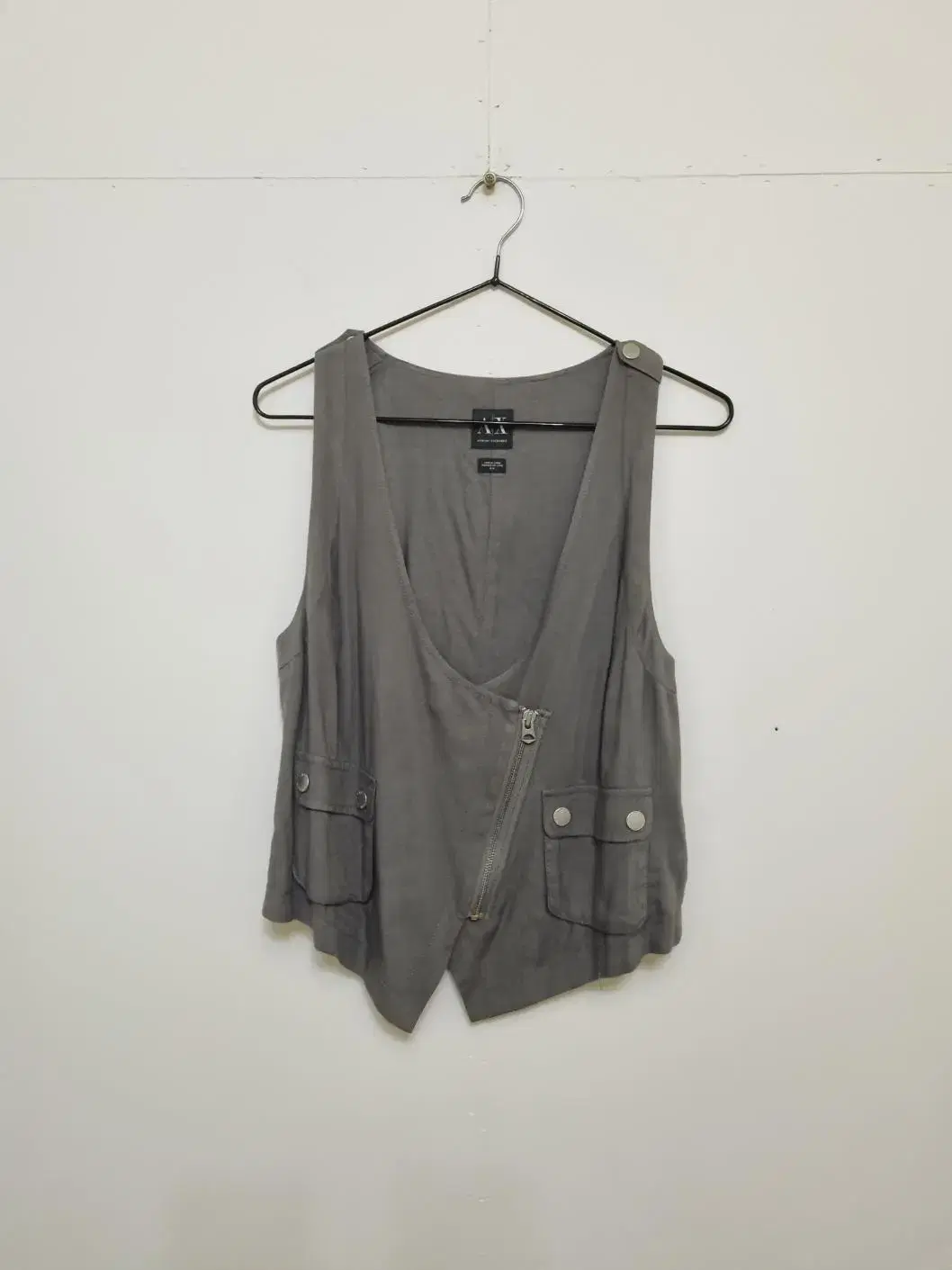 Armani Exchange Zip Vest-Women's M