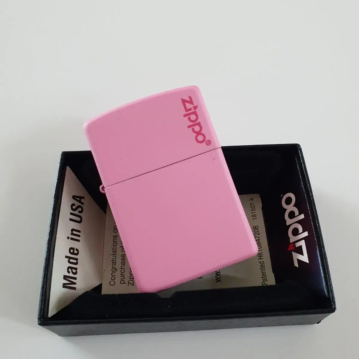 238ZL ZIPPO LOGO 정품 미개봉 새 지포라이터