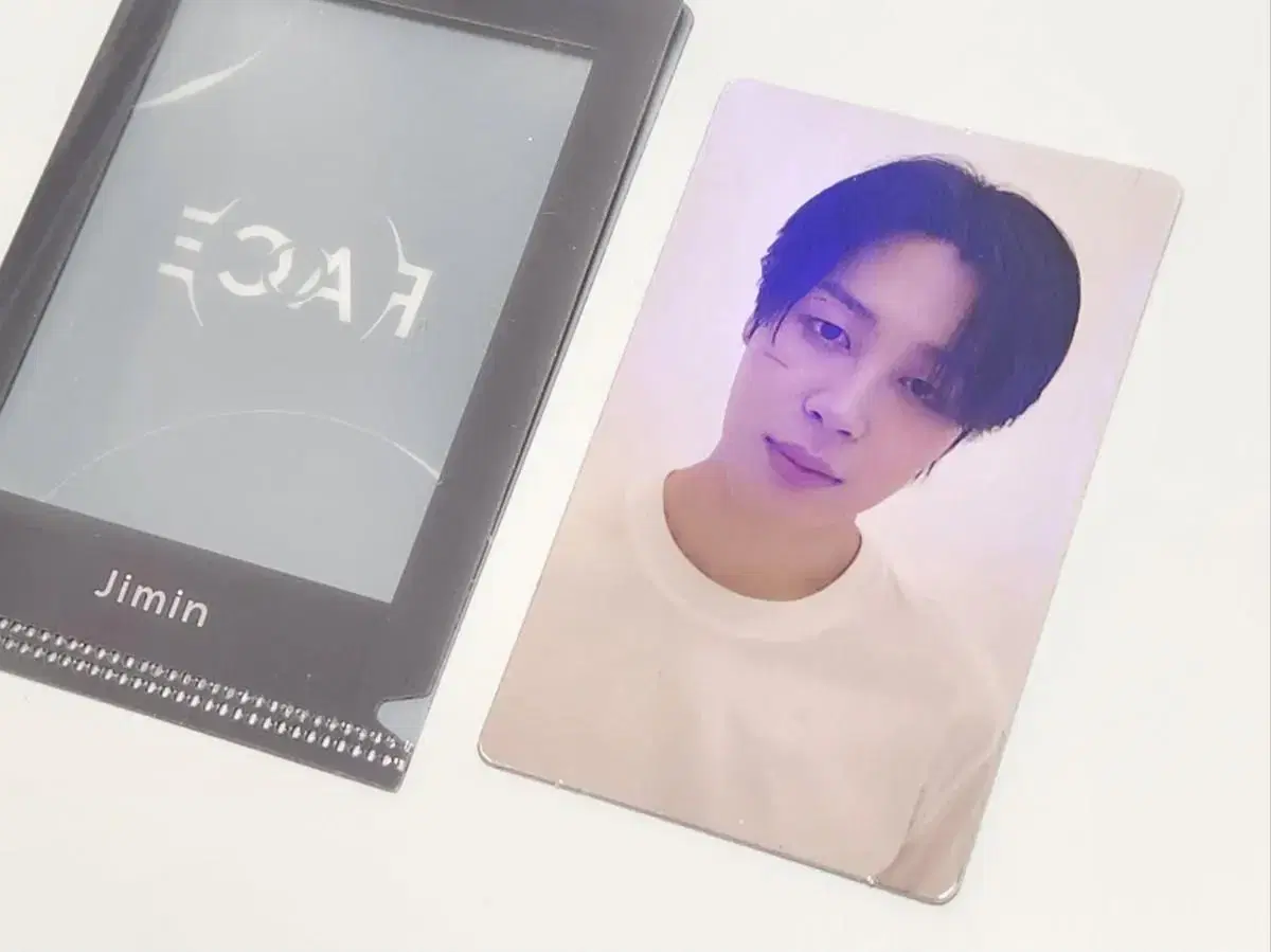 bts jimin face hologram early bird 방탄 지민