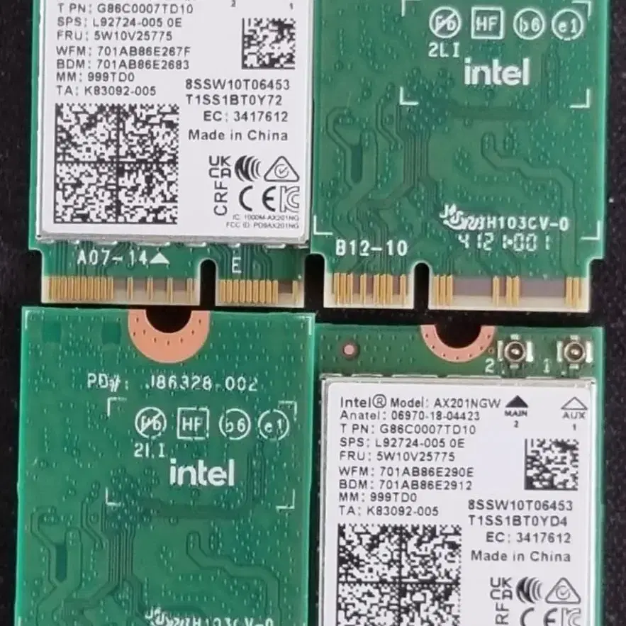 mini PCIe 무선랜 + 내장 안테나