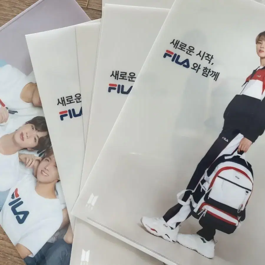 BTS FILA 포스터&L홀더 방탄소년단