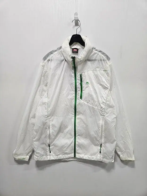 COLLIN'S WHITE HOODED SHORT-SLEEVED JACKET WITH SHIMMERING BOM JACKET IN GOOD CONDITION M 105 / 3301076