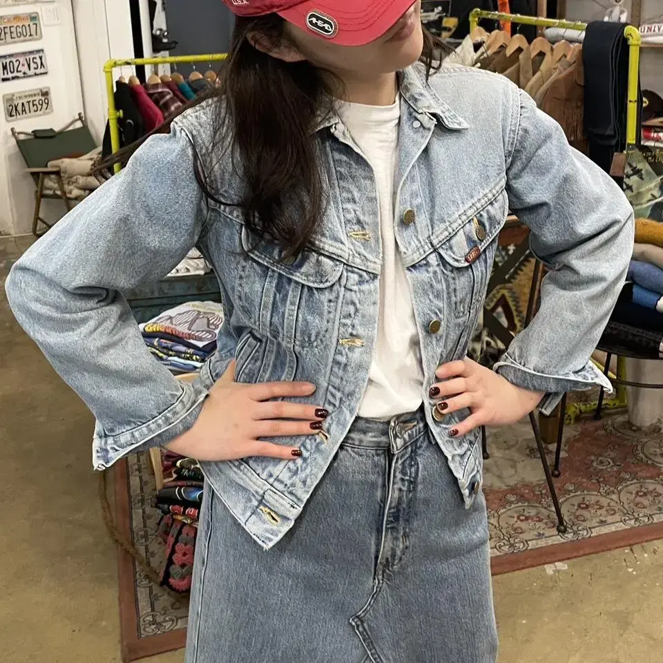 80s Lee women Denim Jacket