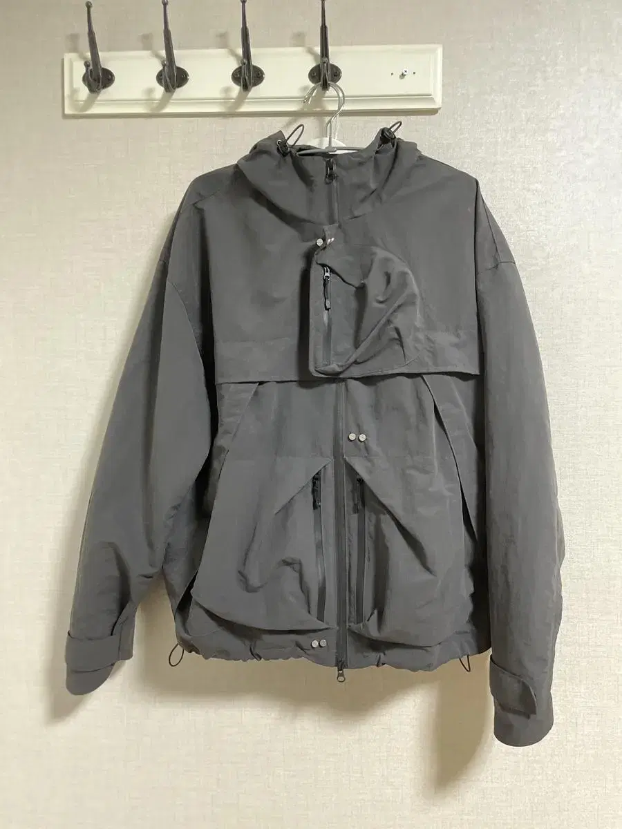 Roaring Lard Windbreaker Charcoal