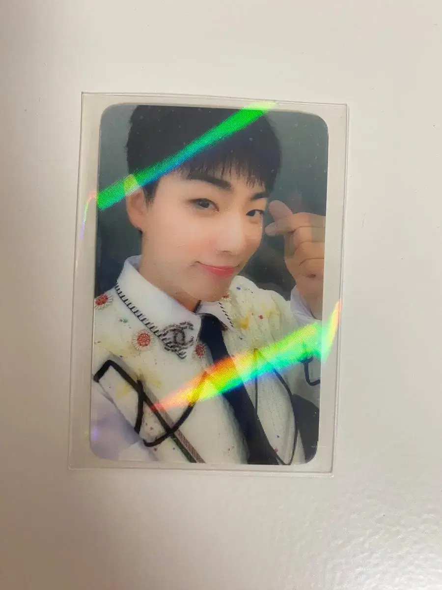onf e-tion ren lenticular ld photocard unreleased photocard