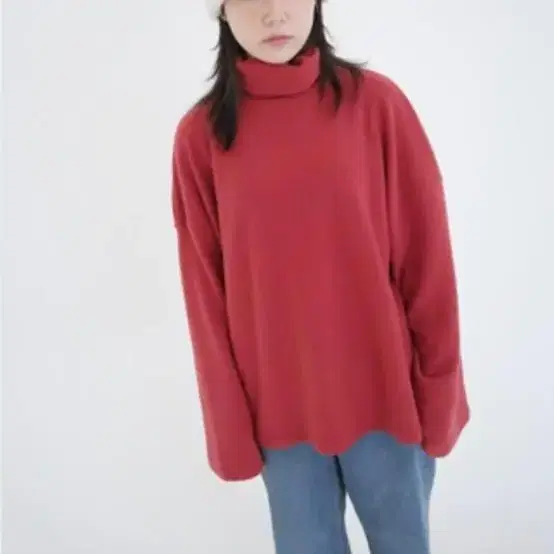 (비스켓색상) 에프터먼데이 boxy pull over pola top