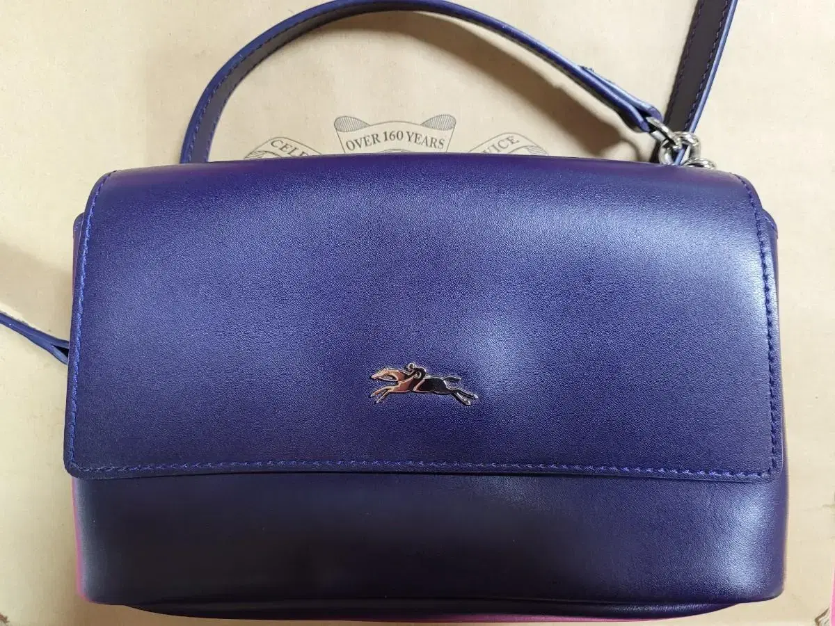 Longchamp Leather Crossbody Bag Genuine