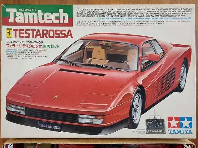 타미야 탐텍 RC 페라리 테스타로사 TAMIYA FERRARI TAMTE