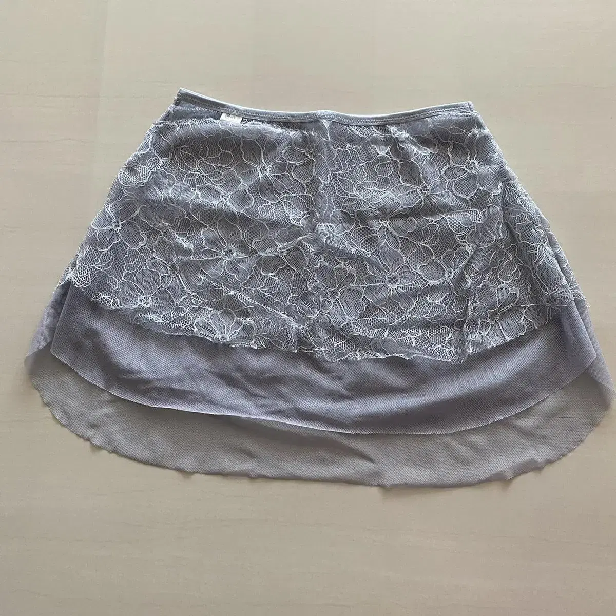 Glitter blue grey skirt 글리터 블루 그레이 풀온