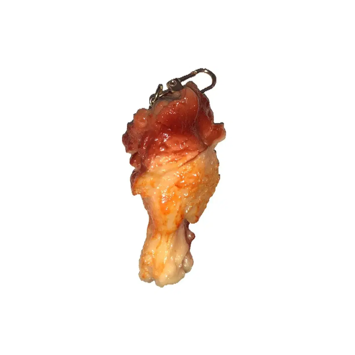 Vintage Grilled chicken sticks keyring