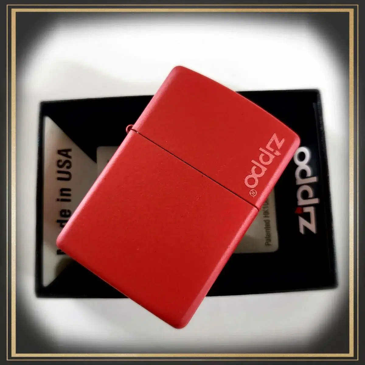 정품 233ZL ZIPPO LOGO 미개봉 새 지포라이터