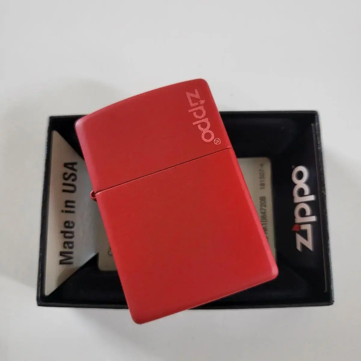 정품 233ZL ZIPPO LOGO 미개봉 새 지포라이터