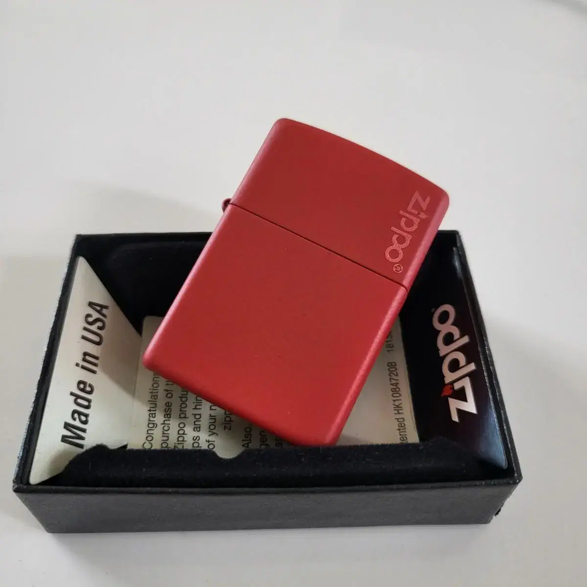 정품 233ZL ZIPPO LOGO 미개봉 새 지포라이터