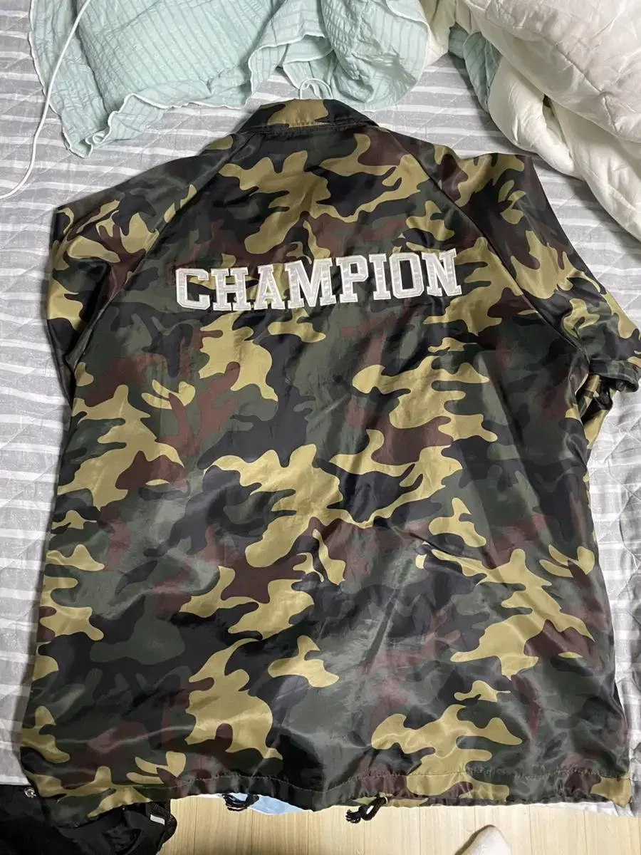 Champion Camo Windbreaker