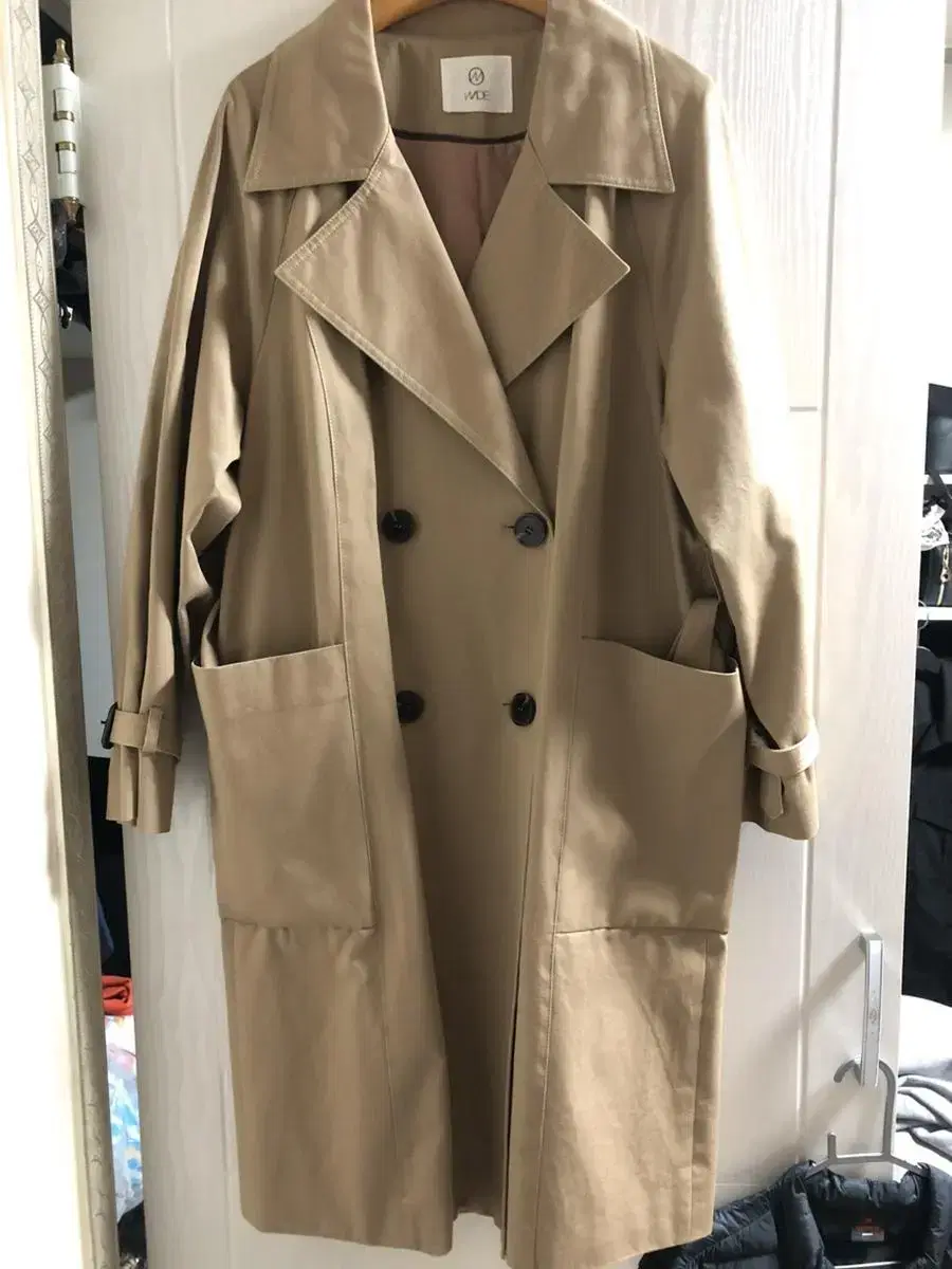 W-Tac trench coat beige