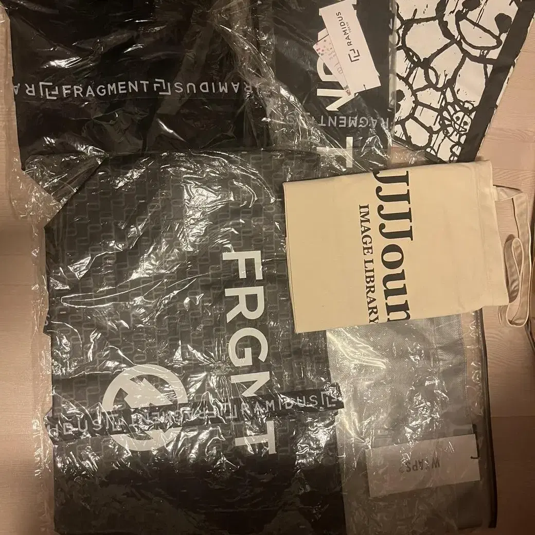 FRAGMENT x RAMIDUS x SEQUEL TOTE BAG XL