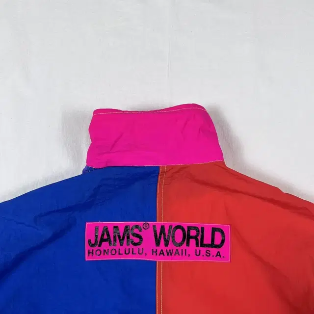 90s 잼스월드 jams world 멀티컬러 올드스툴자켓