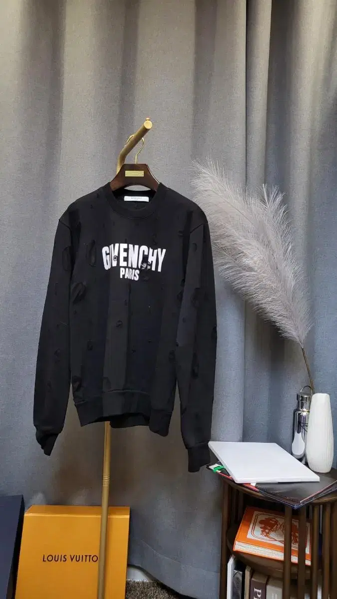 Givenchy Destroyed Big Logo Sweatshirt