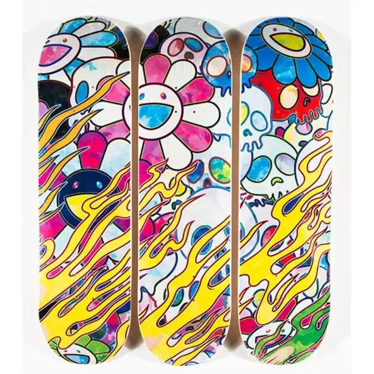 MURAKAMI TAKASHI Skateboard Deck Set