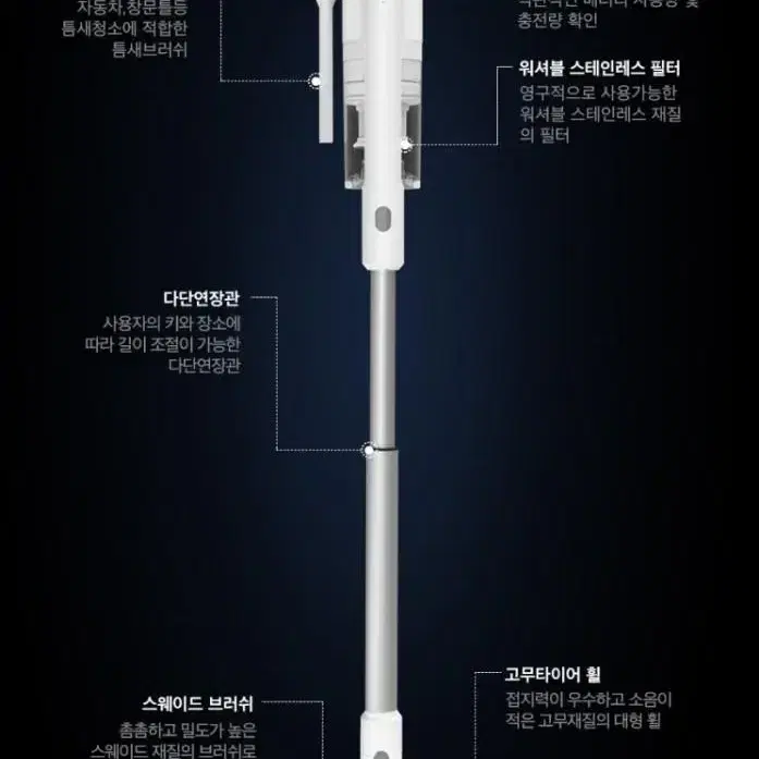 오토모 에어맥스 무선청소기 Amax-1000