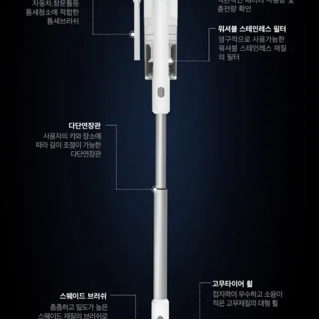 오토모 에어맥스 무선청소기 Amax-1000