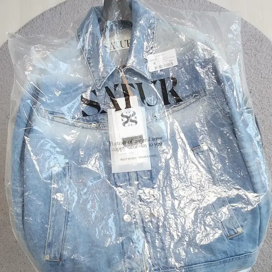 Satur Denim Trucker Jacket XL/세터자켓 미착신품