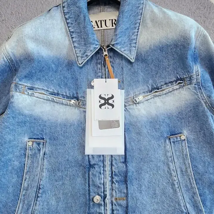 Satur Denim Trucker Jacket XL/세터자켓 미착신품