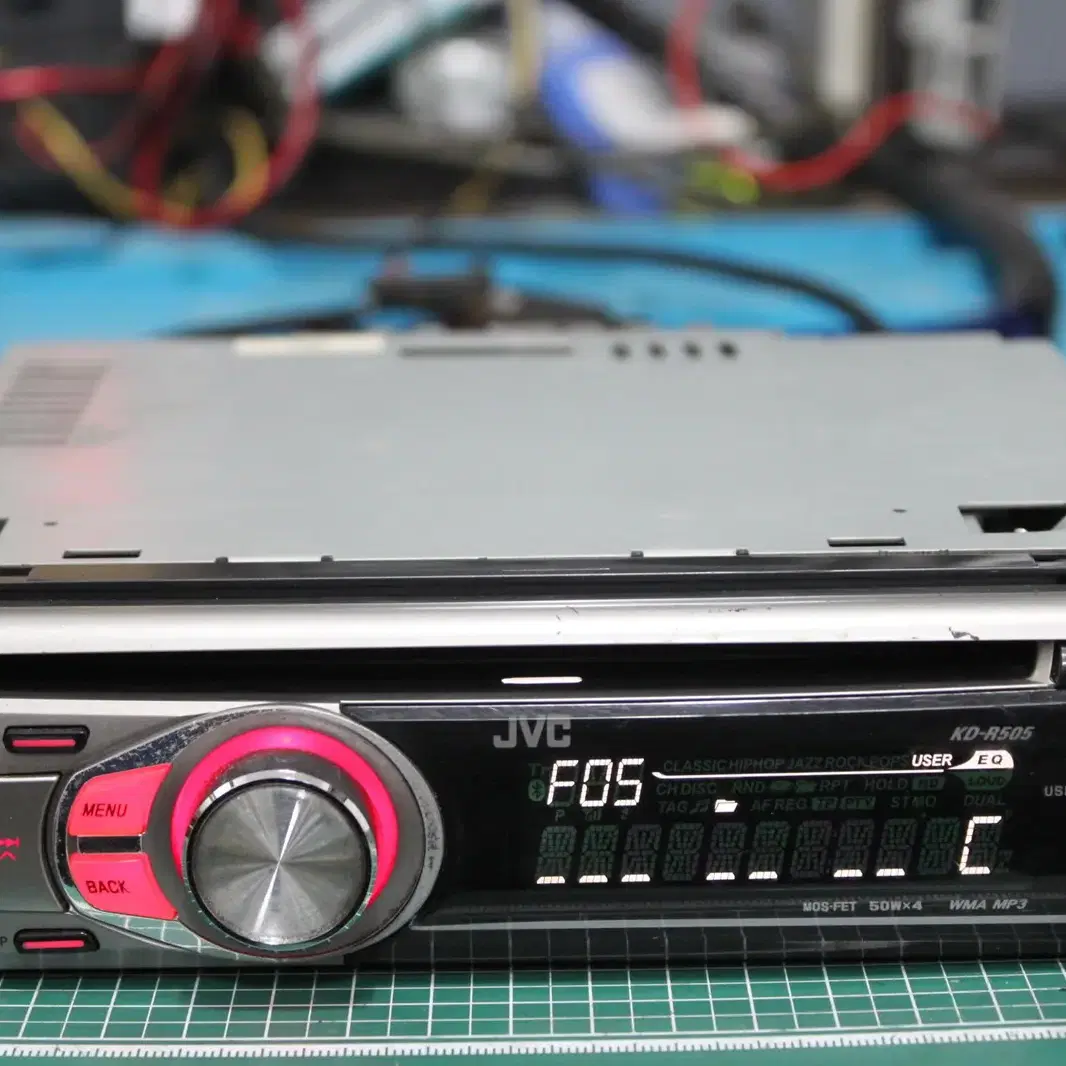 JVC KD-R505 CD USB  AUX  EQ  RADIO 지원