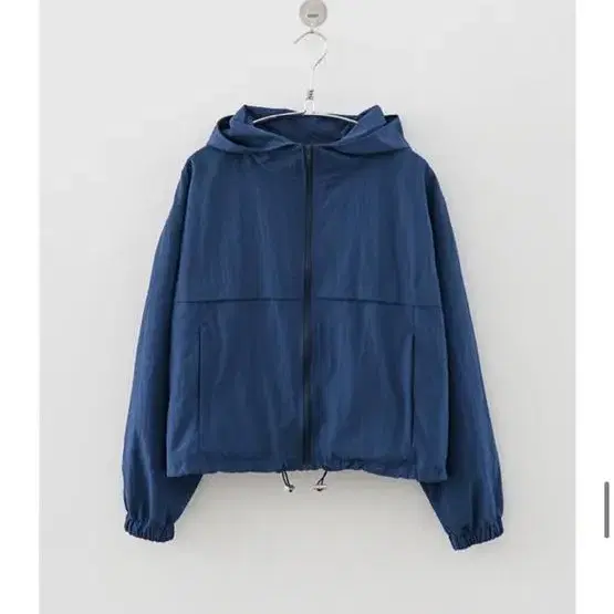 에프터먼데이 casual hooded windbreaker