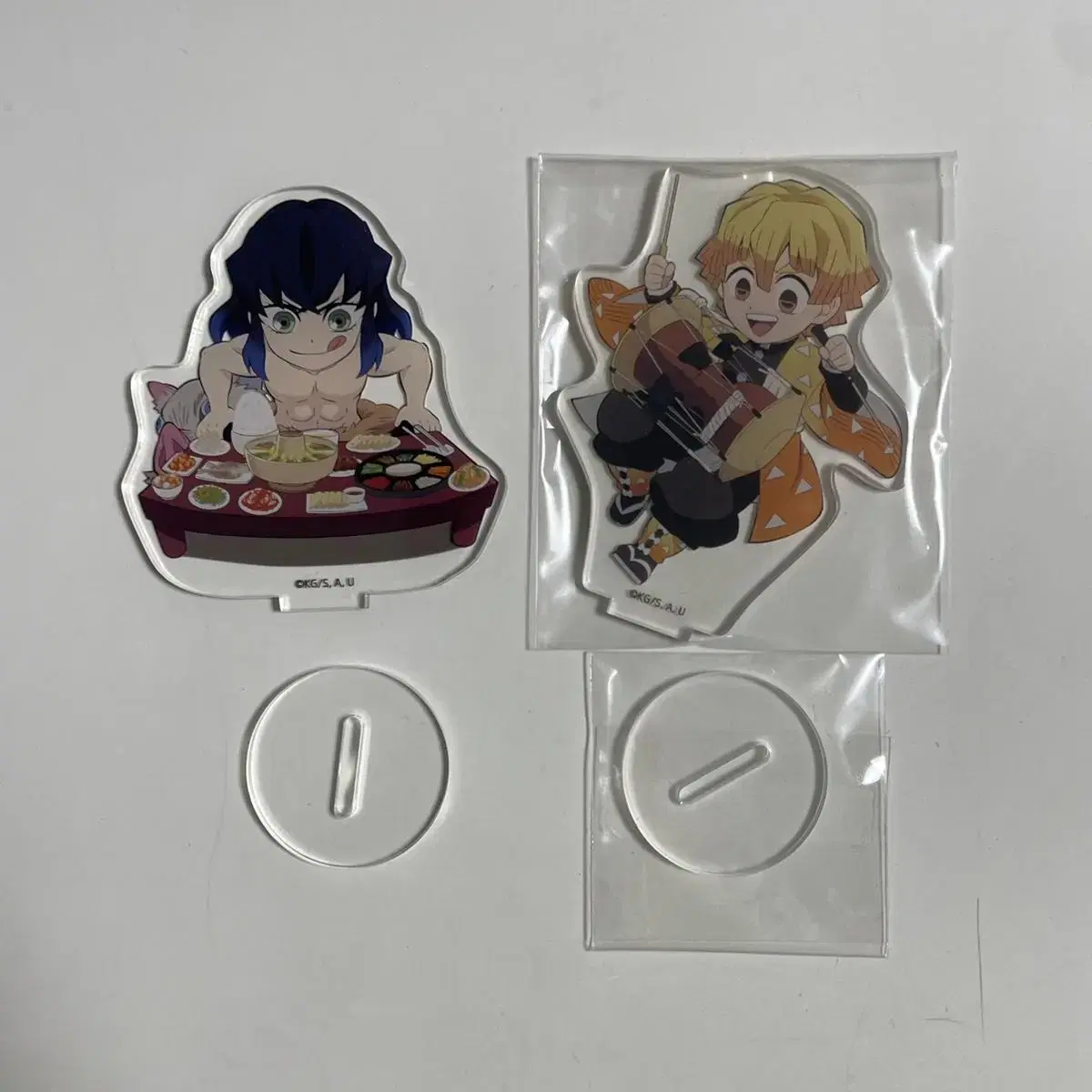 Demon Slayer 3rd Anniversary acrylic stand Inosuke Zenitsu Yufotable