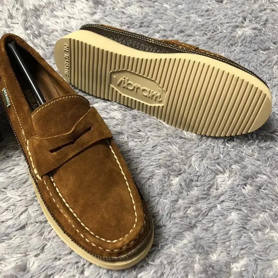 (새제품) SEBAGO CAMPSIDE 스웨이드 패니로퍼