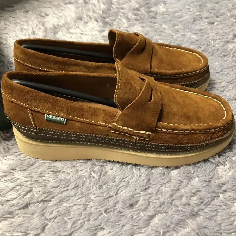 (새제품) SEBAGO CAMPSIDE 스웨이드 패니로퍼