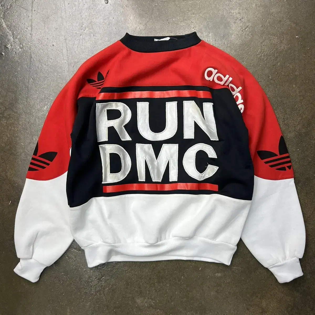 오리지널 빈티지 1986 아디다스 Run Dmc