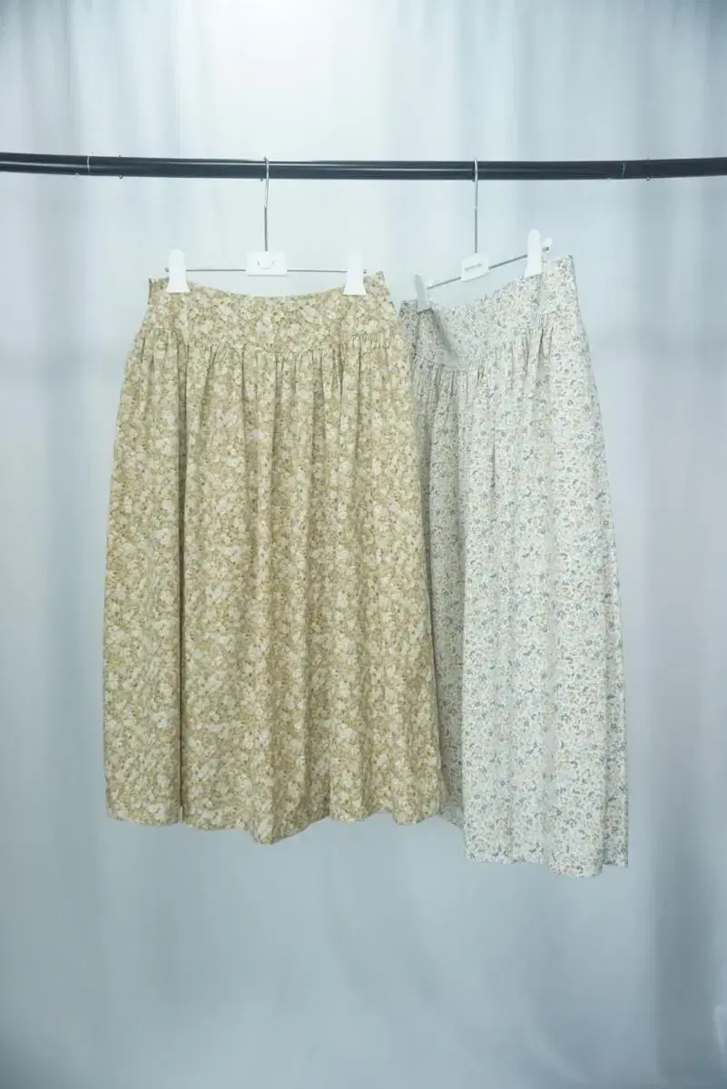 Love Flower Long Skirt Flare