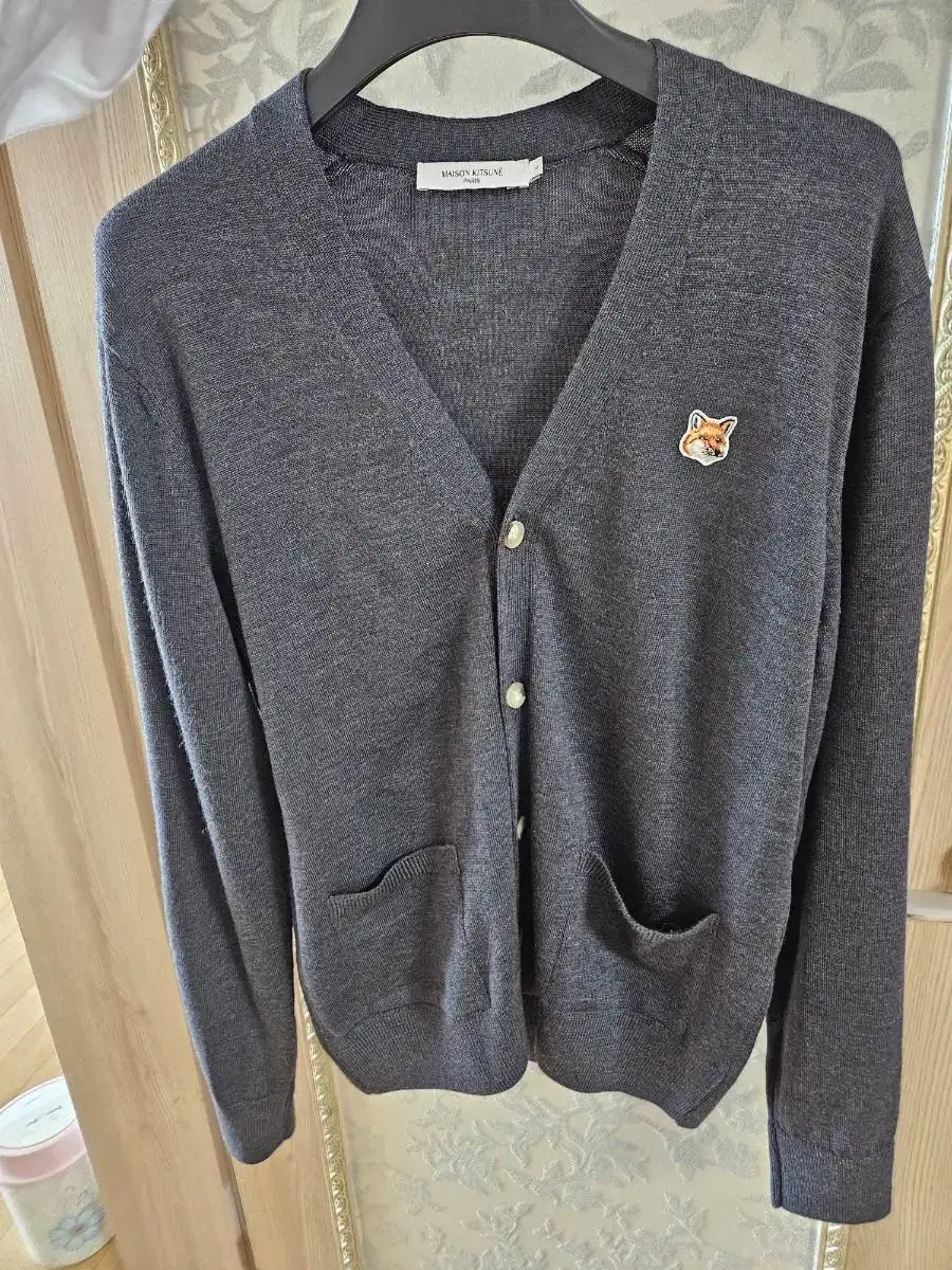 Maison Kitsune Cardigan L Palm