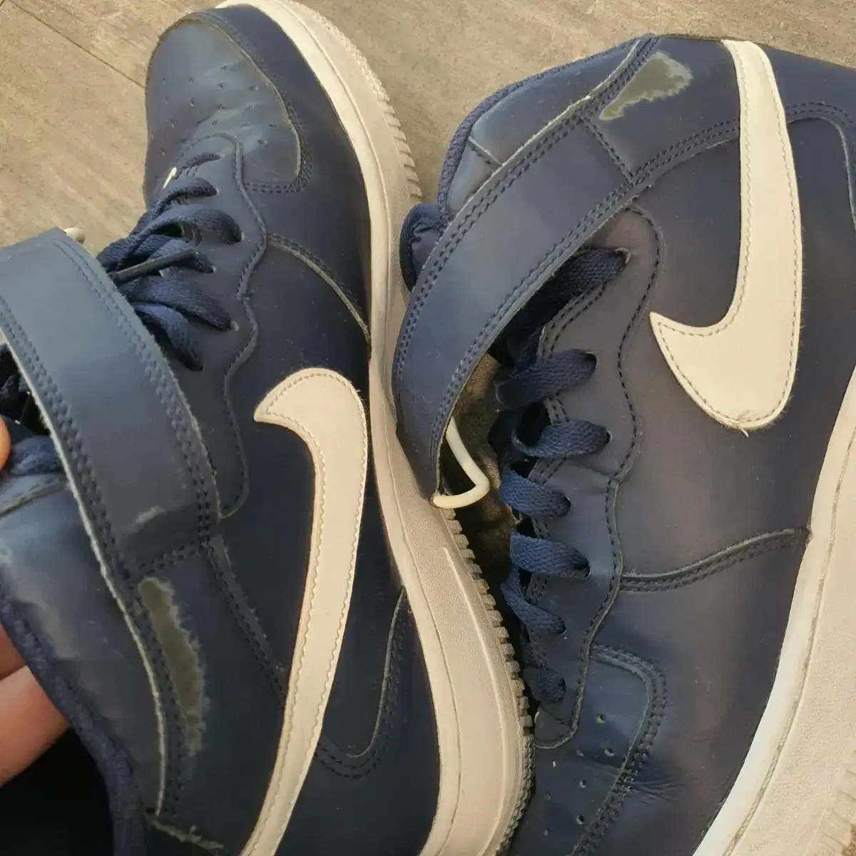 나이키 Nike Air Force Midnight Navy 275