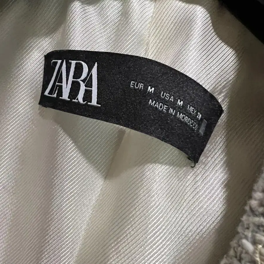 Zara 자라 스트럭처 더블 브레스트 블레이저 M