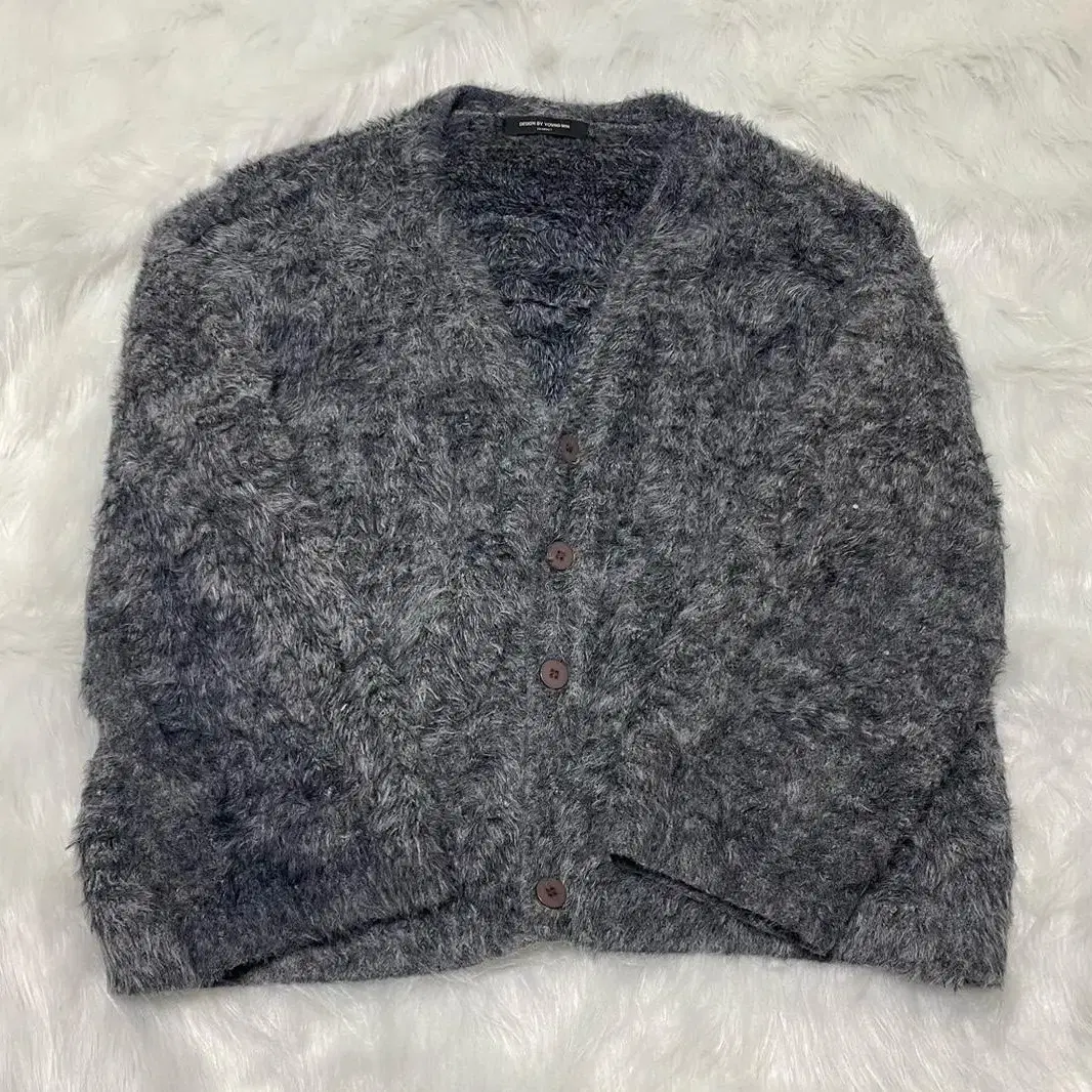 (Unisex) mohair cardigan